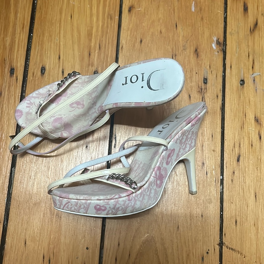 2003 vintage monogram dior heels